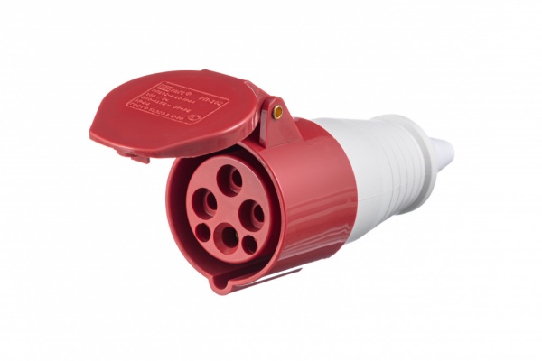 Розетка переносная 214 3Р+РЕ 16А 380В IP44 РП-102