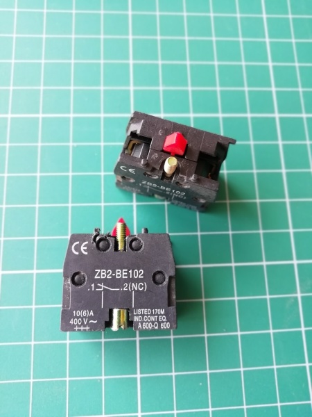 КОНТАКТ НЗ ZB2-BE102