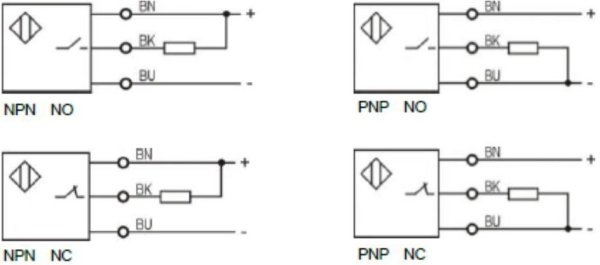 LANBAO LE40SN20DNR индуктивный датчик 40x40x53мм NPN NO+NC 20мм кабель 2м