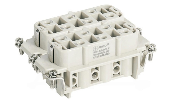 Вставка контактная, размер H32B, тип гнездо, 12P+PE, 35A, 400/690V, винтовой зажим