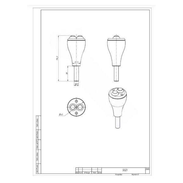 Рукоятка джойстика SG21 LSSINE