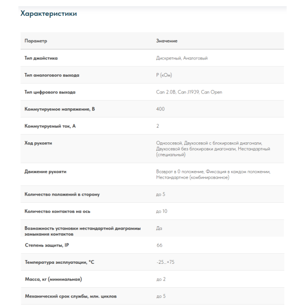 Промышленный джойстик взрывобезопасный QT-VNS-ex LSSINE предназначен для использования во взрывоопасных зонах