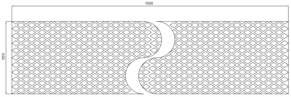 LANBAO TD-14 отражающая пленка 1000х55мм