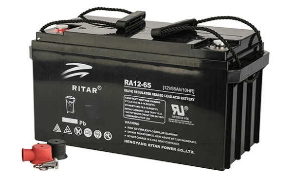 Батарея аккумуляторная Ritar RA12-65, F11(M6), 12V/65Ah, 182x350x167 HxLxW, 18.5kg, 12 лет