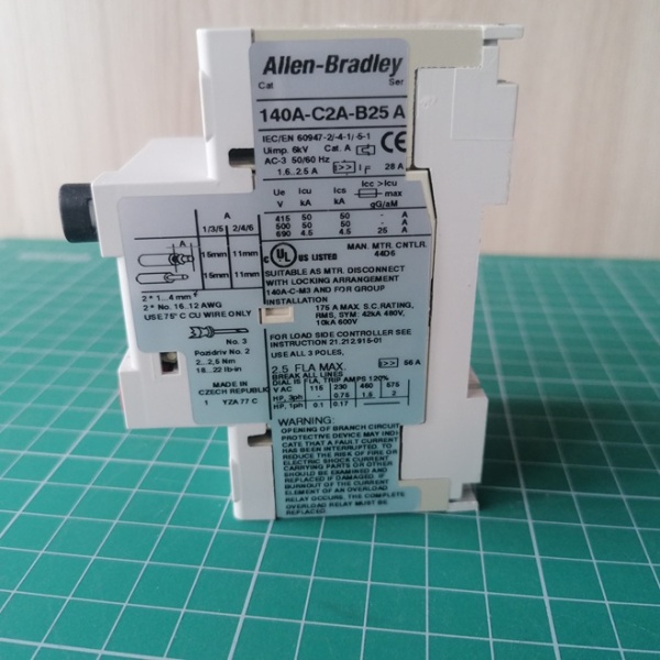 Автомат защиты электродвигателя140A-C2A-B25 1.6...2.5