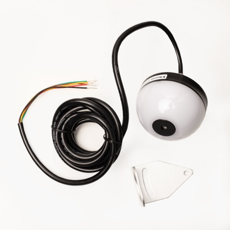 RAVENTEK R90-24Q-RYG светосигнальный маячок ?90 мигание с зуммером IP54 RYG кабель 2м