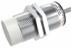 LANBAO LR30XBN22DLOY Индуктивный датчик 22 мм, цилиндрический, незаподлицо, 10…30 DC, Приемник двухпроводный DC, NO, никелированная латунь, кабель, IP67