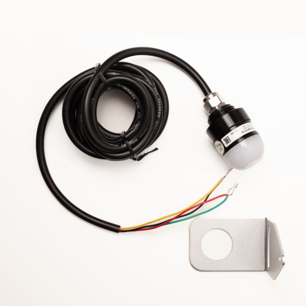 RAVENTEK R50-24F-RYG светосигнальный маячок ?50 постоянное свечение с зуммером IP54 RYG кабель 2м