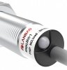 LANBAO LR12XBF02DLC Индуктивный датчик 2 мм, цилиндрический, заподлицо, 10…30 DC, Приемник двухпроводный DC, NC, никелированная латунь, кабель, IP67