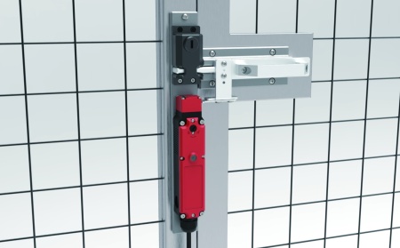 LANBAO SLBS-ET1E-D  Электромагнитный замок безопасности,1NC/1NO + None,Кабельный ввод M20