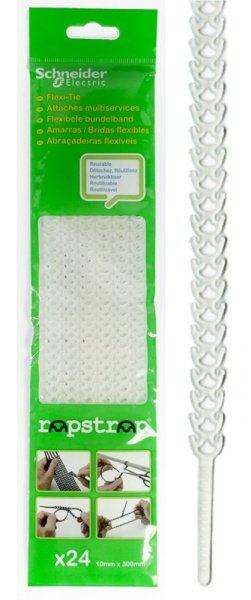СТЯЖКА БЕЛАЯ RAPSTRAP УПАКОВКА из 24ШТ