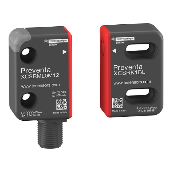 Миниатюрный предохранительный RFID-переключатель, с общим кодированием,5-контактный, разъем M12