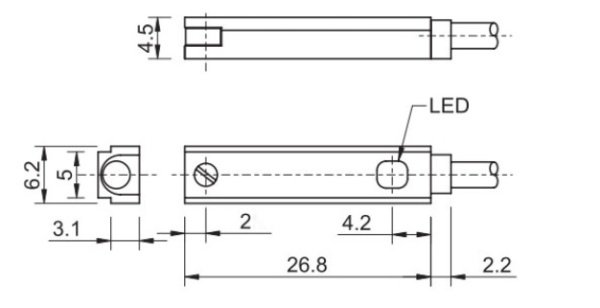 LANBAO FT07DPO 1001 магнитный датчик