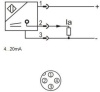 LANBAO LR30XCF10LUM-E2 индуктивный датчик M30х73мм 0-10 В Sn=10мм разъем M12