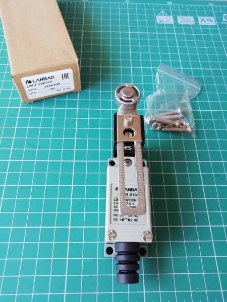 LANBAO LSAR-8108 концевой выключатель NO/NC регулируемый роликовый рычаг