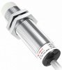 LANBAO LR18XCN08DPOG Индуктивный датчик 8 мм, цилиндрический, незаподлицо, 10…30 DC, PNP, NO, никелированная латунь, кабельPVC 2 м, IP67