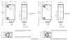 LANBAO PSE-TM30DNRL Оптический датчик 30 м, красный лазер, NPN, NO/NC, 10…30 DC, корпус: PC+ABS; оптика: P ммA, прямоугольный, кабель2 м, IP67