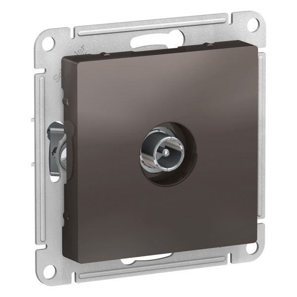 ATLASDESIGN TV РОЗЕТКА проходная 4дБ, механизм, МОККО