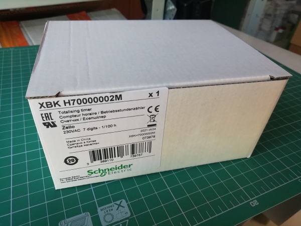 СЧЕТЧИК МОТОЧАСОВ МЕХ 7 ЦИФР ~230В XBK H70000002M (XBK-H70000002M)