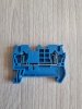Клемма проходная ST 2,5 BU /5,2mm, пружинная, 2 присоед., 2,5(max 4)mm2, 24A, 800V, синяя