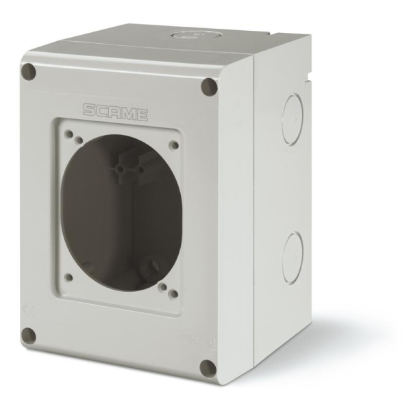 Бокс навесной для встраиваемых разъемов уст. 1x 70x87, 106x150x105mm, IP66, серия ADVANCE2