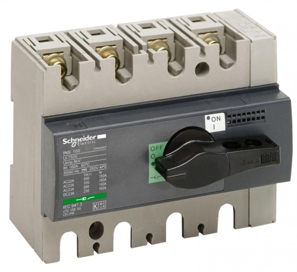 ВЫКЛЮЧАТЕЛЬ-РАЗЪЕД. INS160 3П