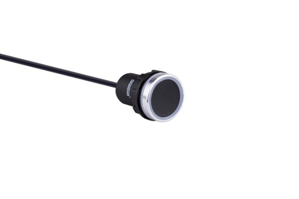 Кнопка сенсорная 22мм (PNP-НО), мгновенное сраб., кабель 1м, 10-30В DC, IP67 SCB22MP1PC1