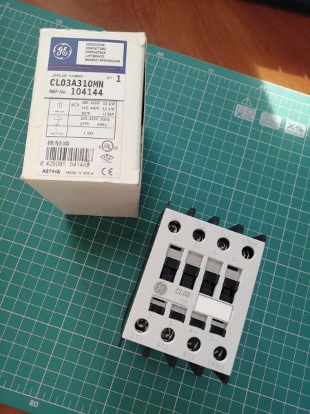 Контактор CL03A310MN 12 кВт 380В кат. 220-230В 50Гц