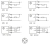 LANBAO PR18G-DM3DNR-E2 Рефлекторный датчик 3 м, инфракрасный светодиод, NPN, NO+NC, 10…30 DC, никели