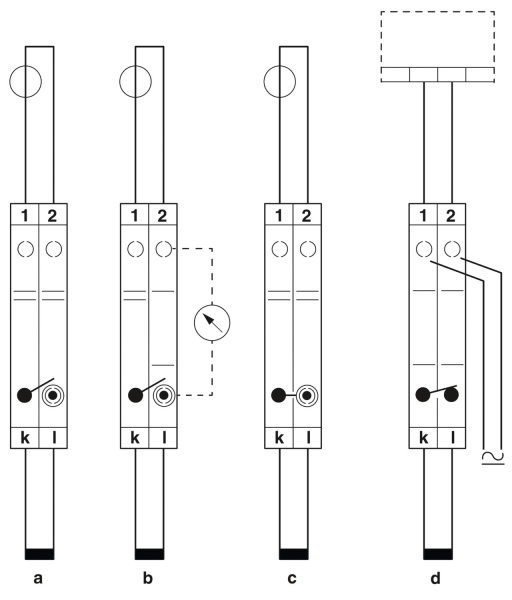 Клемма измерительная с размыкателем URTK/SP /8,2mm, винтовая, 2 присоед., 6(max 10)mm2, 41A, 500V, серая