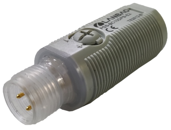 LANBAO PSS-BC10DPB-E2 оптический датчик M18 PNP NO/NC Sn=100мм (D-тип) разъем M12