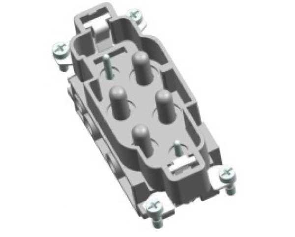 EBM806CF00 Штепсель 6 полюсов 4х80А+2х16А EBM806CF00
