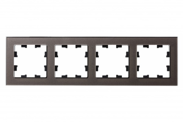 ATLASDESIGN NATURE 4-постовая РАМКА, ОРГАНИЧЕСКОЕ СТЕКЛО МОККО