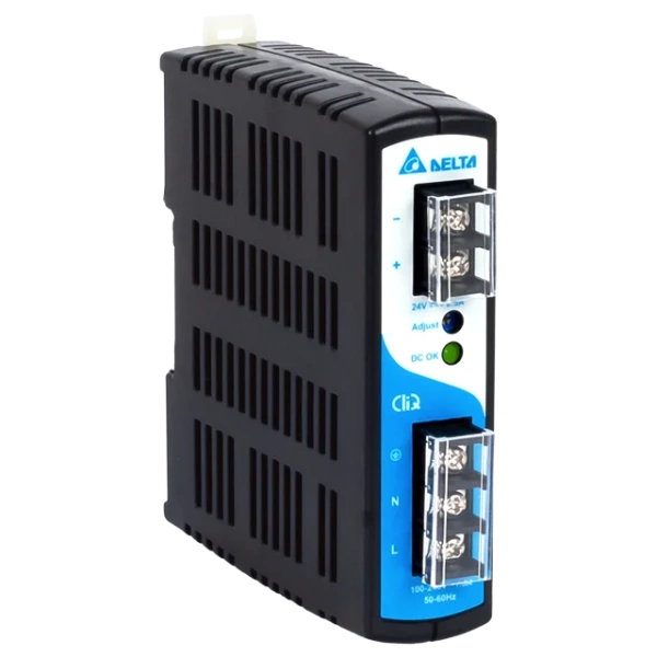 Блок питания импульсный CliQ, 60W, 2.5А, 85_264VAC (120_375VDC) / 24VDC, DIN35, винт.клеммы, пл.корпус