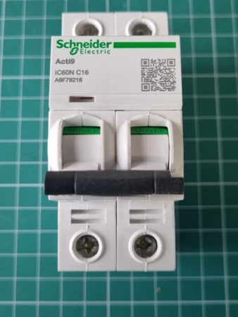 АВТ. ВЫКЛ. iC60N 2П 16A C