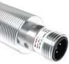 LANBAO LR18XBF05DNR-E2 Индуктивный датчик 5 мм, цилиндрический, заподлицо, 10…30 DC, NPN, NO+NC, никелированная латунь, разъем  м12, IP67