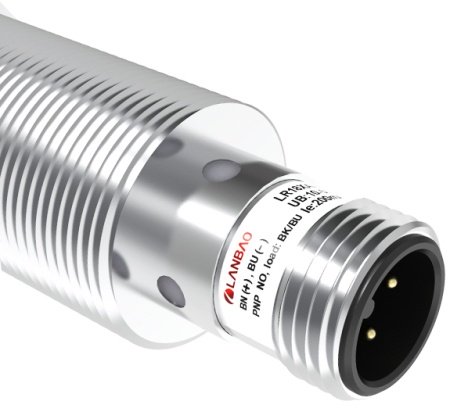LANBAO LR18XBF05DPOW1-E2 Индуктивный датчик М18, заподлицо, Sn5 мм, PNP, NO, -40...+70C, раз. М12