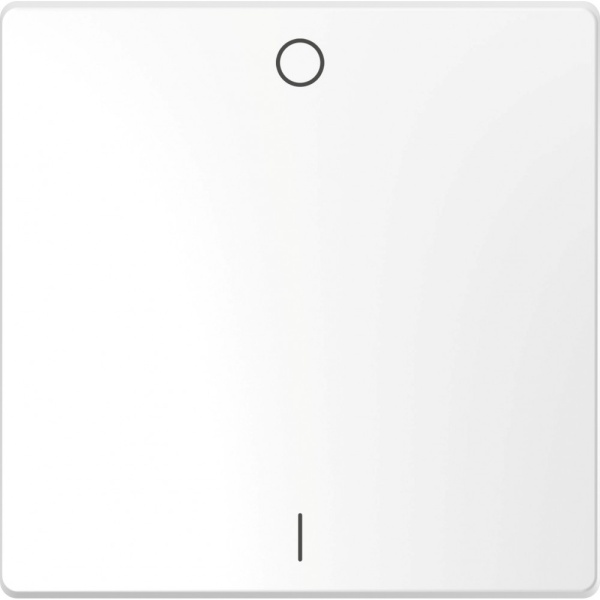 MERTEN D-Life КЛАВИША 1-ная с символом O/I, или вкл/выкл., БЕЛ. ЛОТОС