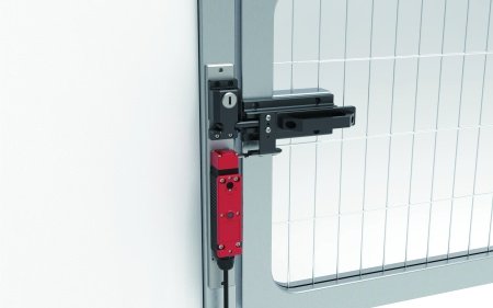 LANBAO SLCS-MT1E2D-D  Электромагнитный замок безопасности,1NC/1NO + 2NC,кабельный ввод M20