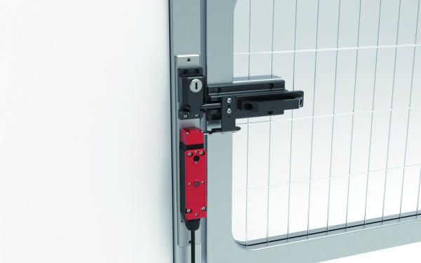 LANBAO SLCS-ET2B2D-D  Электромагнитный замок безопасности,2NC + 2NC,кабельный ввод M20