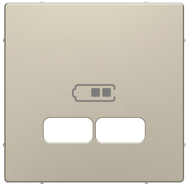 DL, ЦЕНТР. НАКЛАДКА USB 2,1А, САХАРА