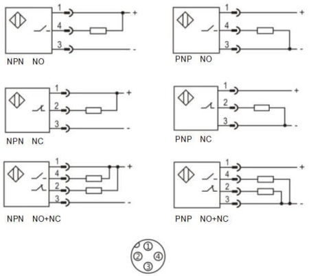 LANBAO PR30S-DM5DPR-E2 оптический датчик M30 PNP NO/NC Sn=5 м (R-тип) разъем M12