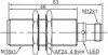 LANBAO LR18XBF08DPCY-E2 индуктивный датчик M18x63мм PNP NC Sn=8мм разъем M12