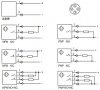 LANBAO PTF-TM10DPR-E2 Оптический датчик 10 м, инфракрасный светодиод, PNP, NO+NC, 10…30 DC, PC+ABS, прямоугольный, разъем  м12 4-pin, IP67