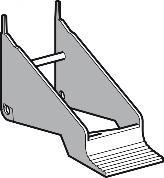 ПЛАСТИКОВАЯ СКОБА-ДЕРЖАТЕЛЬ RSZR215