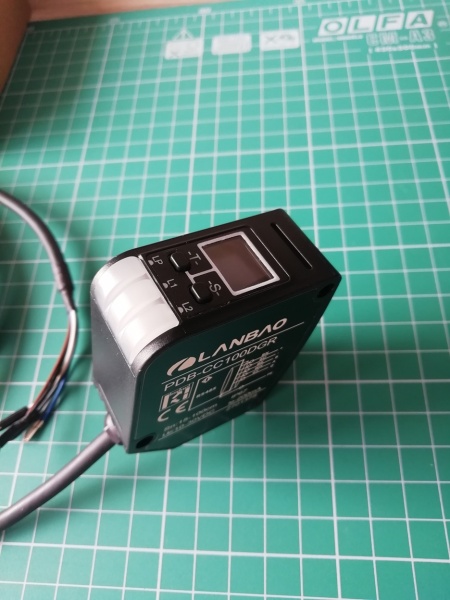 LANBAO PDB-CC100DGR оптический датчик расстояния