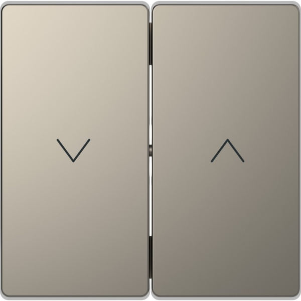 DL, КЛАВИША-КНОПКА ДЛЯ ЖАЛЮЗИ, НИКЕЛЬ