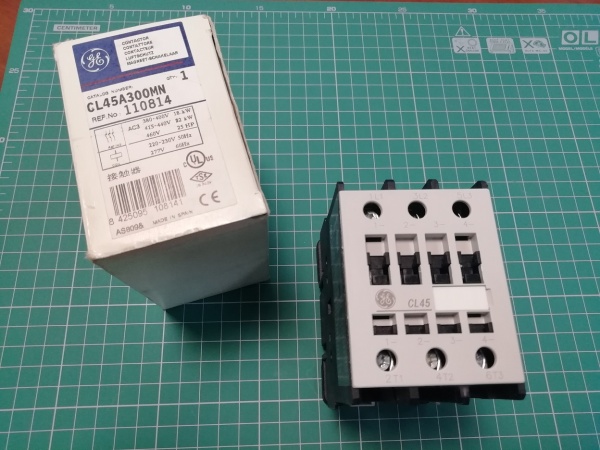 Контактор CL45A300MN 18,5 кВт 380В кат. 230В 50Гц