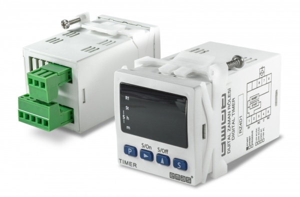 Реле времени цифровое (0.1 сек - 99 час. 59 мин.), 1ПК, 24В AC/DC