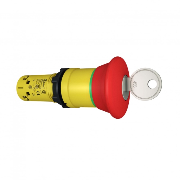 КНОПКА АВАР. ОСТ., ТРИГ. ДЕЙС. XB7NS9444